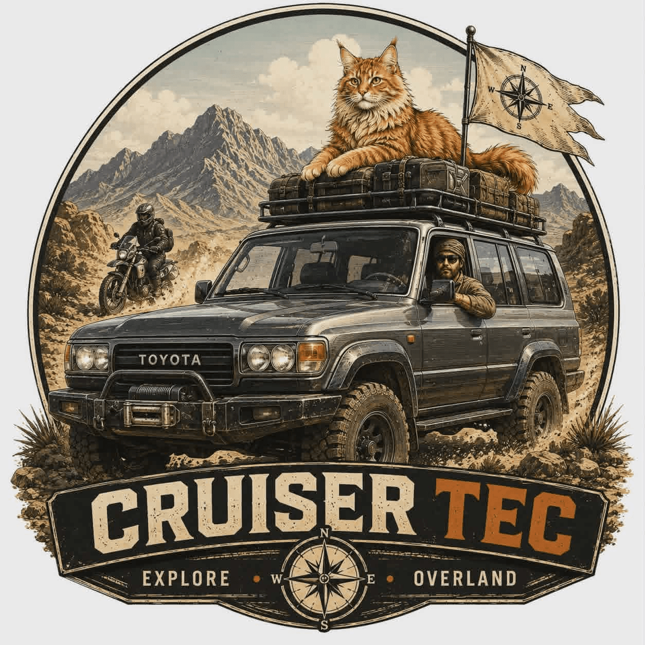 Cruiser Tec illustrated logo